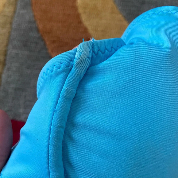 Becca by Rebecca Virtue Aqua Blue Bralette Bikini Swim Top M - Picture 10 of 10
